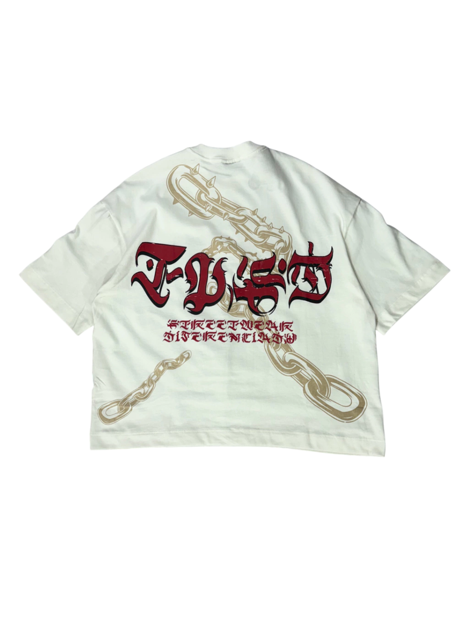 Camiseta Over Boxy Tripside Off White