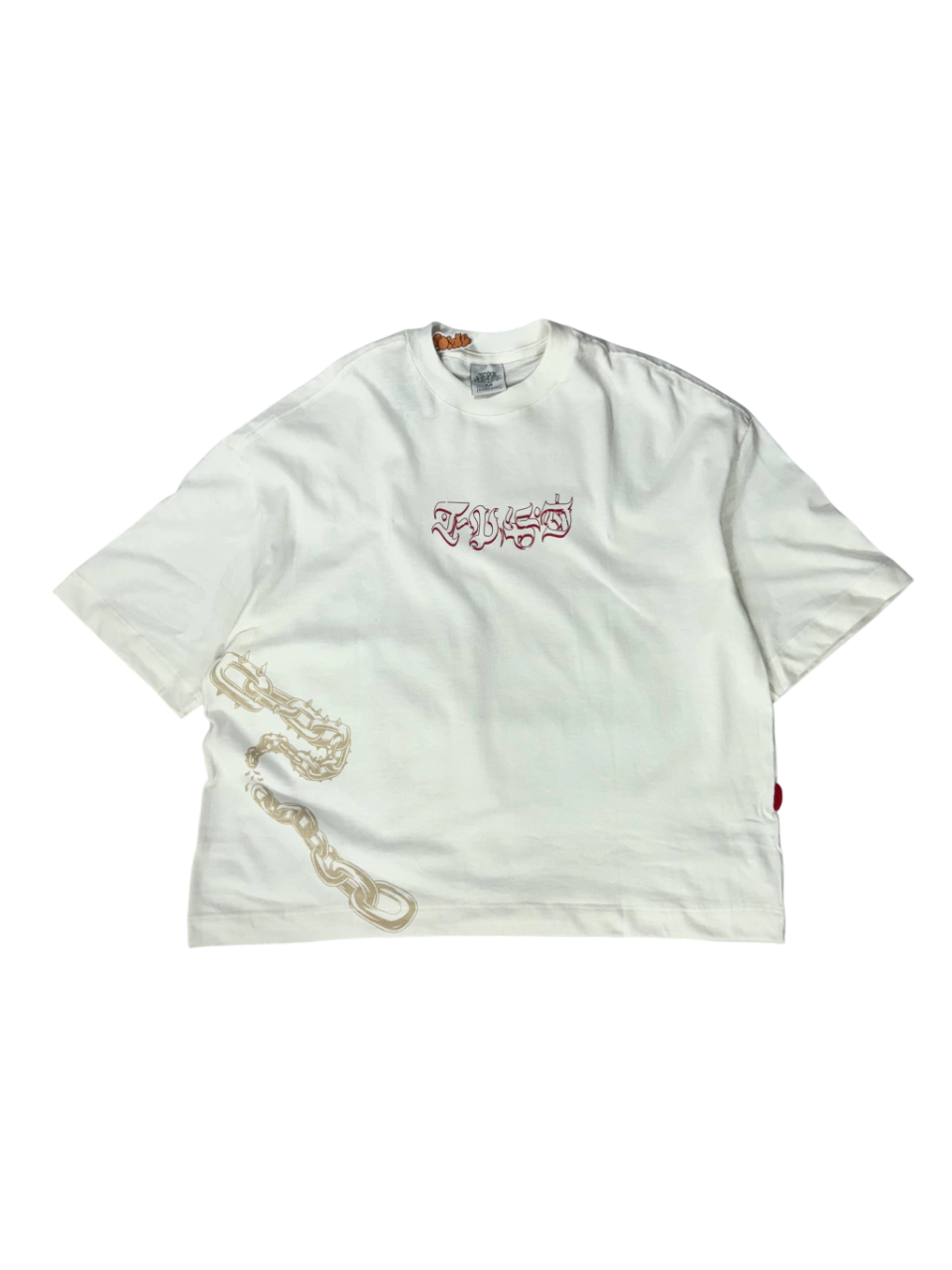 Camiseta Over Boxy Tripside Off White